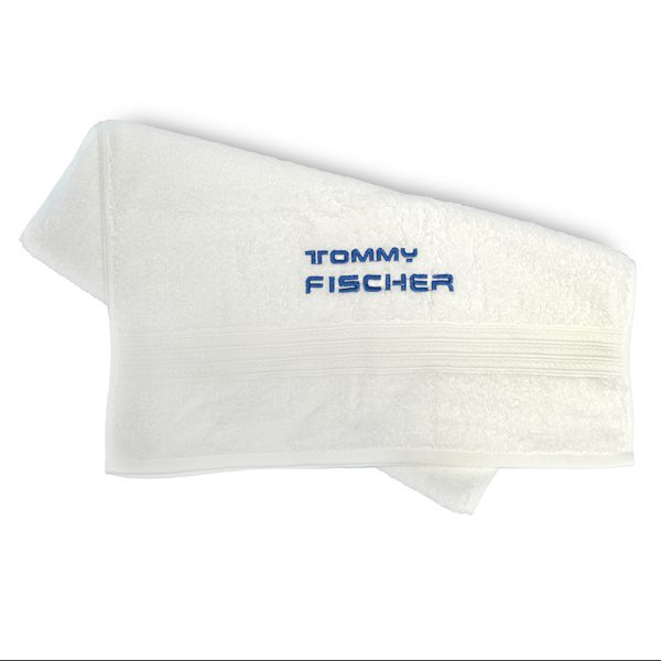 Tommy Fischer - Handtuch weiß